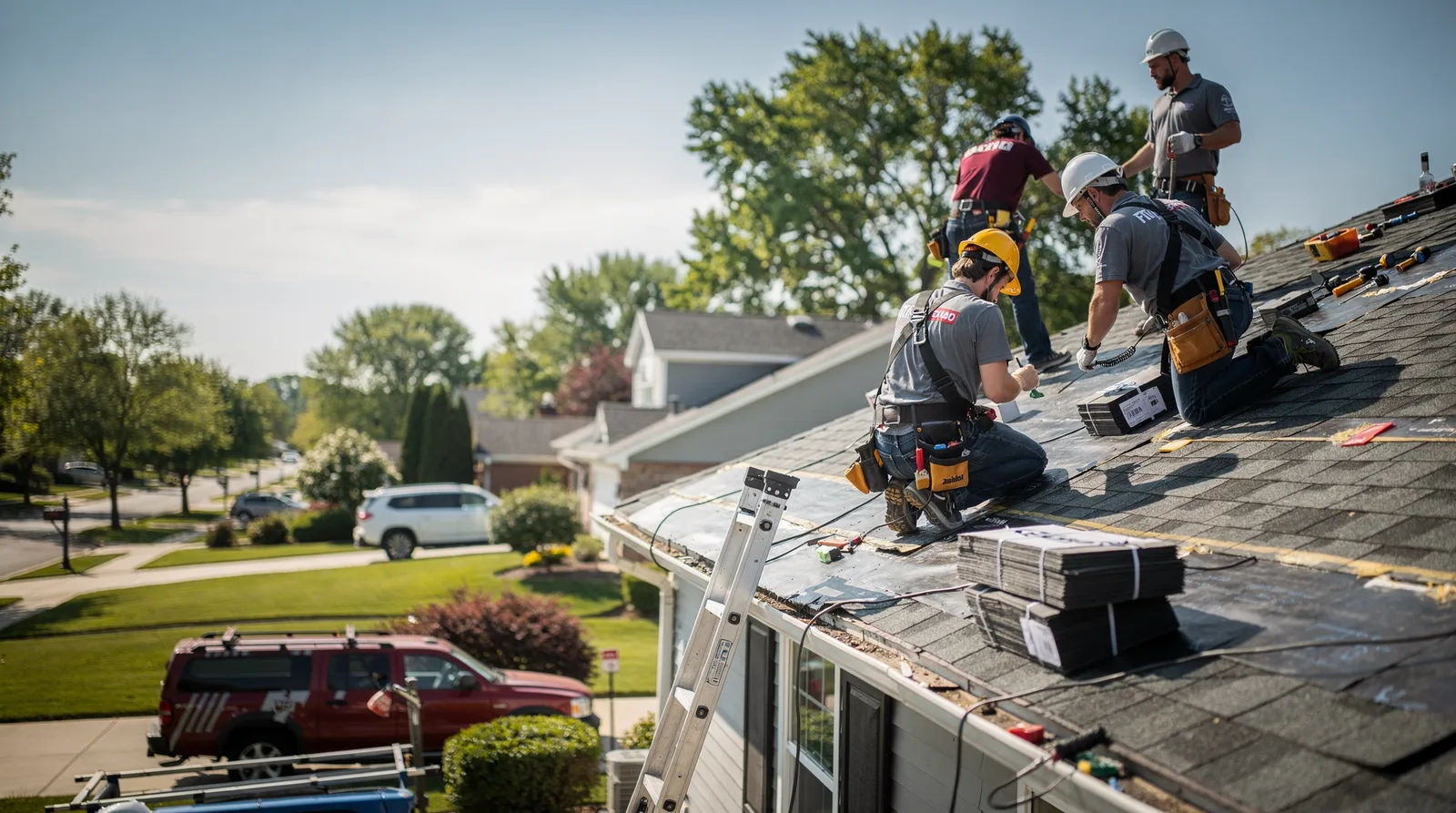 Roof Repair in Goodells, MI around you